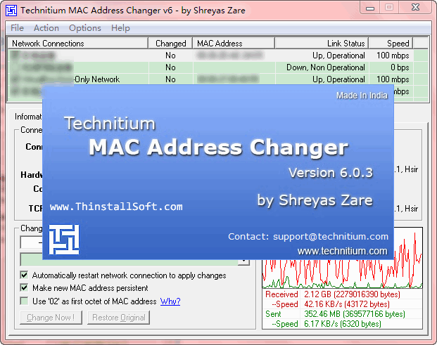 Mac address changer app on android app
